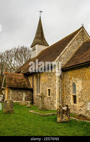 All Saints Church, Church Road, Hartley, Kent Stock Photo