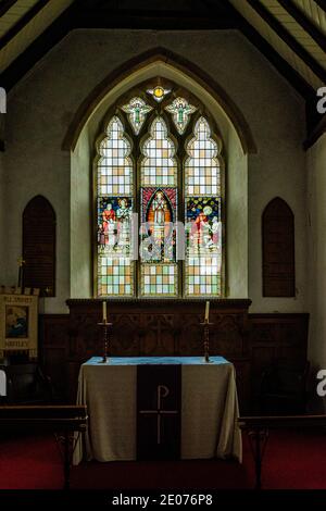 All Saints Church, Church Road, Hartley, Kent Stock Photo