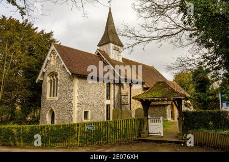 All Saints Church, Church Road, Hartley, Kent Stock Photo