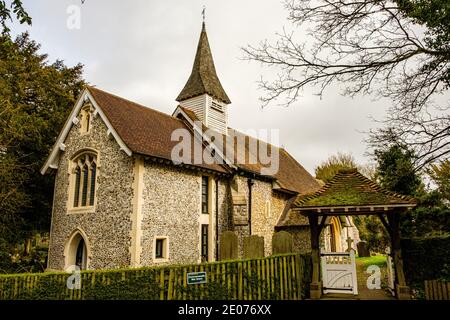 All Saints Church, Church Road, Hartley, Kent Stock Photo