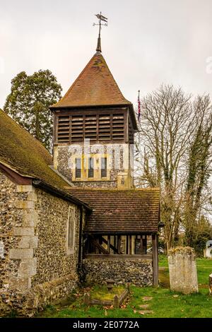 St Mary Magdalene Church, Main Road, Longfield, Kent Stock Photo