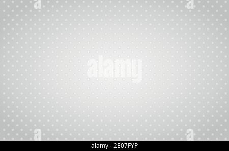 Abstract white background consisting of gray circles - Vector illustration Stock Vector