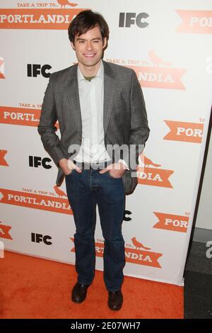 Bill Hader attends the 'Portlandia' Season 2 Premiere Screening event at the American Museum of Natural History in New York City, New York, USA on January 5, 2012. Photo by Elizabeth Pantaleo/ABACAUSA.COM Stock Photo