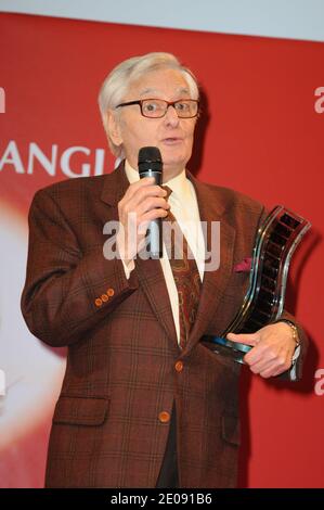 Roger Carel attending the 7th International Meeting of Cinema opening night and the Henri-Langlois Award ceremony held at the City Hall of Vincennes, near Paris, France on January 27, 2012. Photo by Mireille Ampilhac/ABACAPRESS.COM Stock Photo