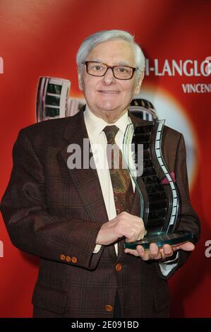 Roger Carel attending the 7th International Meeting of Cinema opening night and the Henri-Langlois Award ceremony held at the City Hall of Vincennes, near Paris, France on January 27, 2012. Photo by Mireille Ampilhac/ABACAPRESS.COM Stock Photo