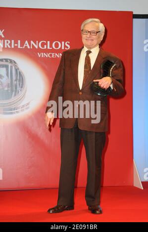 Roger Carel attending the 7th International Meeting of Cinema opening night and the Henri-Langlois Award ceremony held at the City Hall of Vincennes, near Paris, France on January 27, 2012. Photo by Mireille Ampilhac/ABACAPRESS.COM Stock Photo