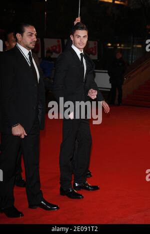 Baptiste Giabiconi arriving to the 13th NRJ Music Awards ceremony held at the Palais Des Festivals in Cannes, France on January 28, 2012. Photo by Gorassini-Guignebourg/ABACAPRESS.COM Stock Photo