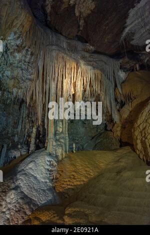 Marakoopa cave in Tasmania, Australia Stock Photo