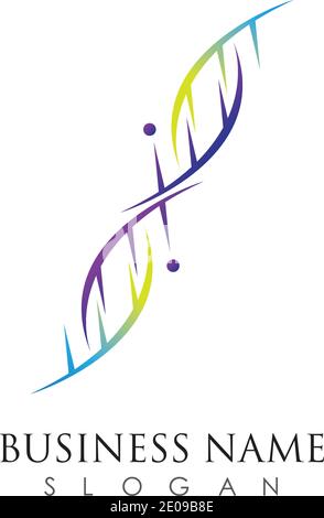 D,N,A logo vector icon template Stock Vector
