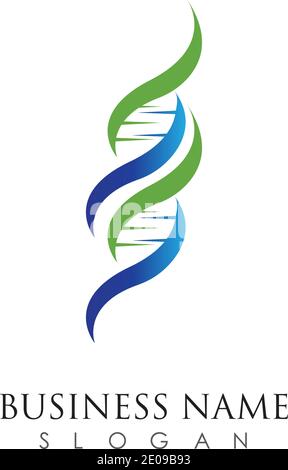 D,N,A logo vector icon template Stock Vector