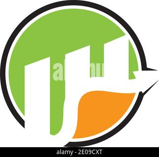 Business Finance Logo template vector icon design Stock Vector