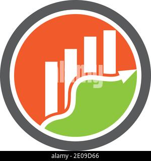 Business Finance Logo template vector icon design Stock Vector