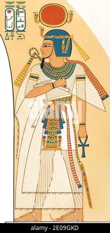 Lepsi amenhotep I. Stock Photo