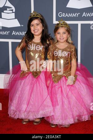 Sophia Grace and Rosie 54th Annual GRAMMY Awards (The Grammys) - 2012