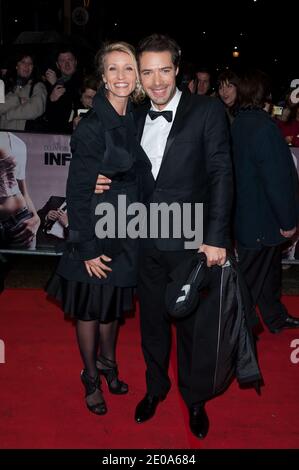 Nicolas Bedos and Alexandra Lamy attending the french Paris premiere of the movie 'Les Infideles' held at the Cinema UGC Normandie on February 14, 2012 in Paris, France. Photo by Nicolas Genin/ABACAPRESS.COM Stock Photo