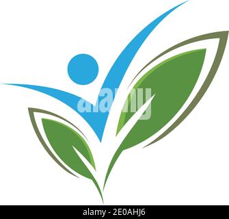 Healthy Life Logo template vector icon Stock Vector