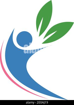 Healthy Life Logo template vector icon Stock Vector