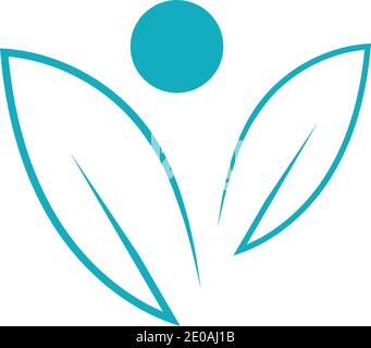 Healthy Life Logo template vector icon Stock Vector