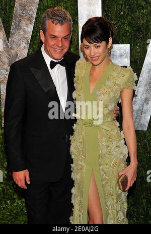 Danny Huston and Olga Kurylenko arriving at the 2012 Vanity Fair Oscar Party, hosted by Graydon Carter, held at the Sunset Tower Hotel in Los Angeles, CA on February 26, 2012. Photo by Vince Bucci/ABACAPRESS.COM Stock Photo