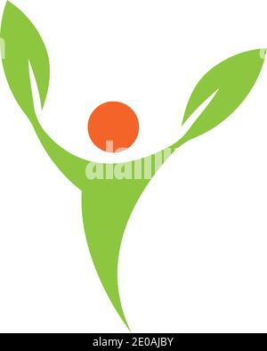 Healthy Life Logo template vector icon Stock Vector