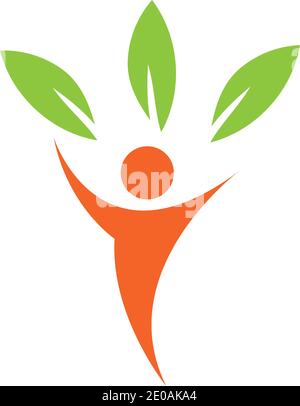 Healthy Life Logo template vector icon Stock Vector