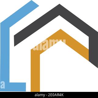 House logo vector illustration design Stock Vector