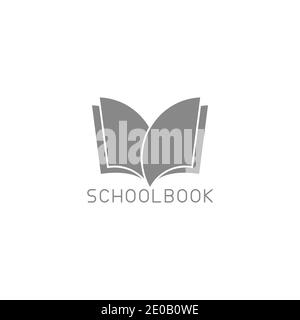 school book simple geometric flat education symbol vector Stock Vector