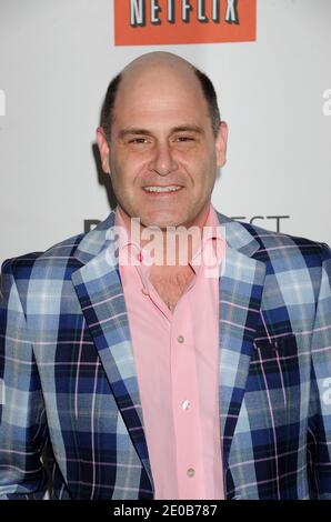 Matthew Weiner attending The Paley Center for Media Honors 'Mad Men' during PaleyFest 2012 held at The Saban Theatre in Beverly Hills, Los Angeles, CA, USA on March 13, 2012. Photo by Graylock/ABACAPRESS.COM Stock Photo