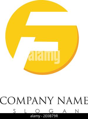 F Letter vector icon illustration design Stock Vector