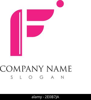 F Letter vector icon illustration design Stock Vector