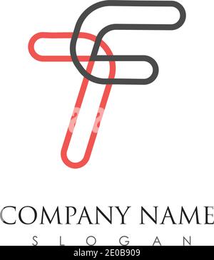 F Letter vector icon illustration design Stock Vector