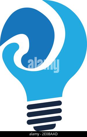 light bulb symbol vector design illustration Stock Vector