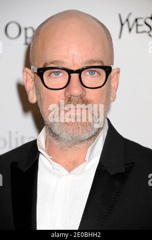 Michael Stipe attending the Metropolitan Opera's Premiere of Jules Massenet's 'Manon', sponsored by Yves Saint Laurent, held at the Metropolitan Opera House in Lincoln Center, New York on March 26, 2012. Photo by Graylock/ABACAPRESS.COM Stock Photo