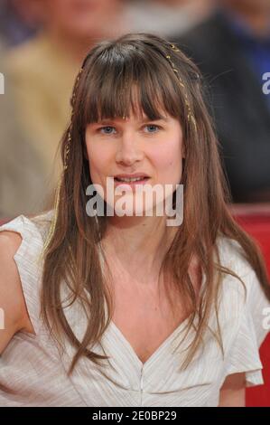 Singer Camille (real name Camille Dalmais) at the taping of Vivement Dimanche on February 1, 2012 in Paris, France. Photo by Max Colin/ABACAPRESS.COM Stock Photo