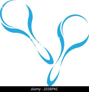 Maracas musical instrument icon. gradation style sign for mobile concept and web design. Percussion maracas flat vector icon. Brazilian carnival, Stock Vector