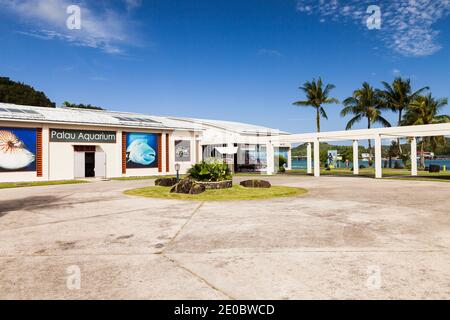 Palau International Coral Reef Center(PICRC), Palau Aquarium, Island of Koror, Koror, Palau, Micronesia, Oceania Stock Photo