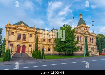 Albert hall in Launceston, Australia Stock Photo