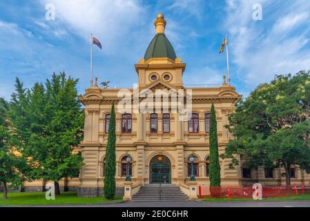 Albert hall in Launceston, Australia Stock Photo