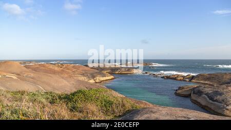 The Elephant Rock in the William Bay National Park close to Denmark in Western Australia Stock Photo