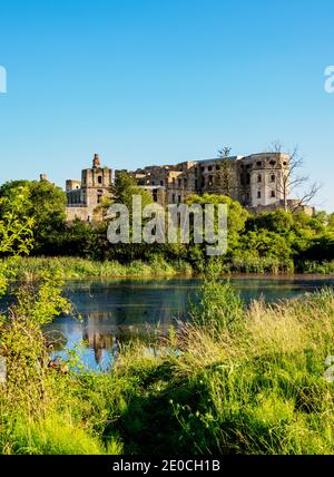 Krzyztopor Castle in Ujazd, Swietokrzyskie Voivodeship, Poland, Europe Stock Photo