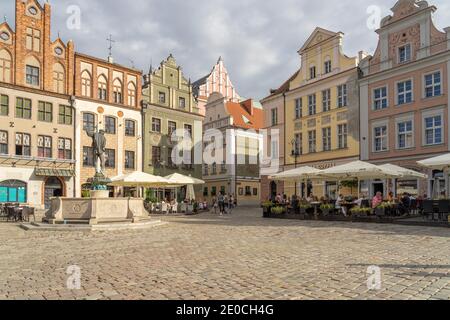 Old Town Square, Poznan, Poland, Europe Stock Photo