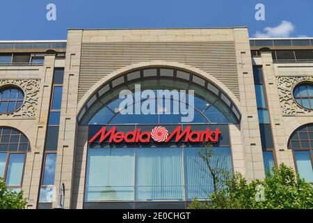 Media Markt Shopping Mall Berlin Germany Stock Photo Alamy