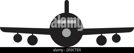 Airplane logo Template vector illustration icon design Plane Icon Vector. Stock Vector