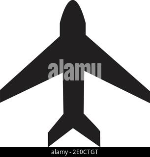 Airplane logo Template vector illustration icon design Plane Icon Vector. Stock Vector