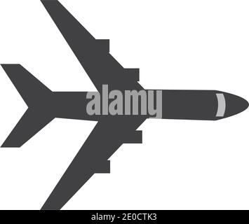 Airplane logo Template vector illustration icon design Plane Icon Vector. Stock Vector