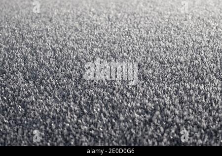 winter frost on motor vehicle roof, norfolk, england Stock Photo