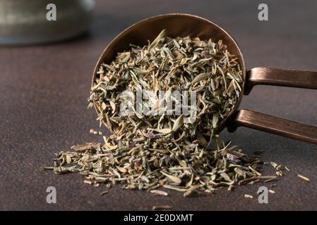 Dried Thyme Stock Photo