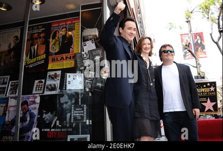 Joan Cusack and Jack Black attend the ceremony where John Cusack receives the 2,469th Star on the Hollywood Walk of Fame in Los Angeles, CA, USA on April 24, 2012. Photo by Lionel Hahn/ABACAPRESS.COM Stock Photo