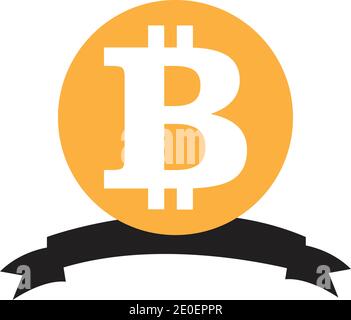 Bitcoin icon vector illustration design Stock Vector