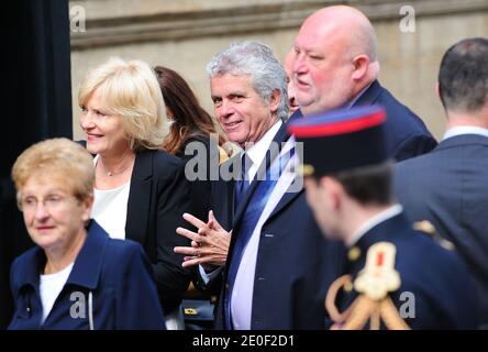 Claude Serillon and Catherine Ceylac arriving at the Elysee Palace for newly elected President Francois Hollande's inauguration, in Paris, France on May 15, 2012. Photo by Mousse/ABACAPRESS.COM Stock Photo